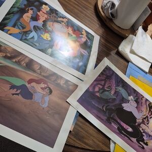Disney Enchanting Princess Art Collection - Blue, Purple, Green